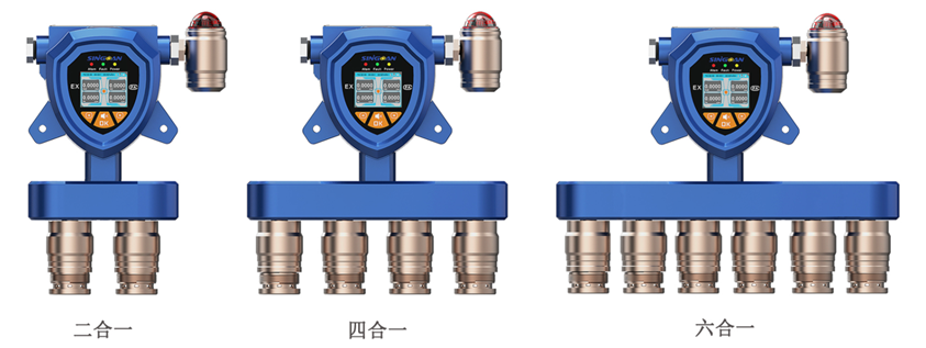 固定式复合型R407A气体检测仪