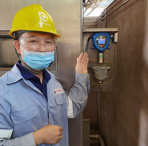 ​固定泵吸式阿尼林检测仪应用案例